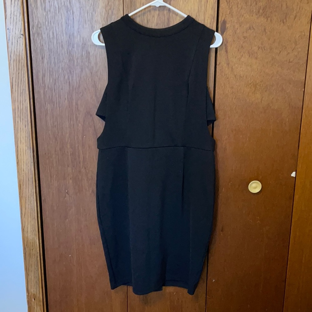 Forever 21 Black cutout mini dress